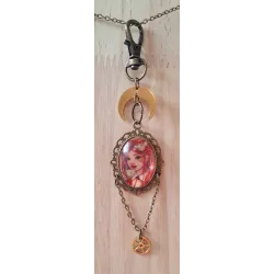 Bijoux de sac.femme à la tasse steampunk  de Laure Phelipon