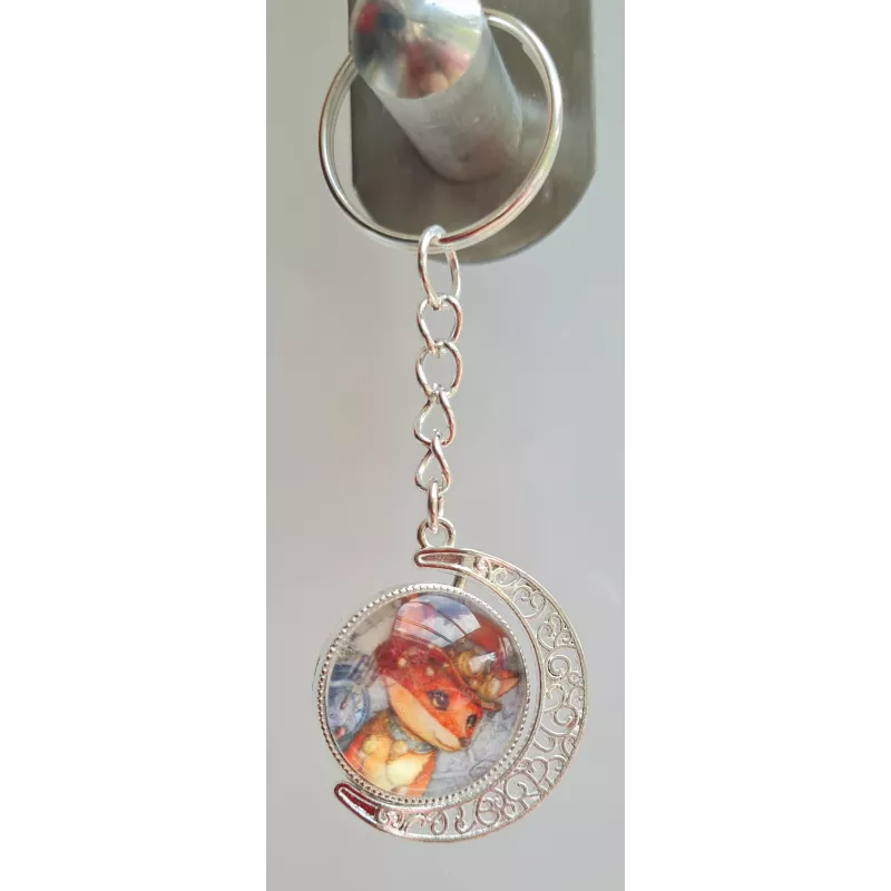 Lune argenté renard de Laure Phelipon