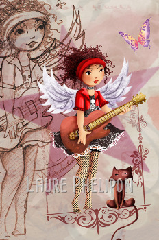 Rock - Ange par Laure Phelipon
