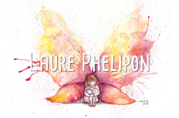 fée papillon par Laure Phelipon