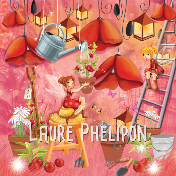 Jardinage rouge par Laure Phelipon