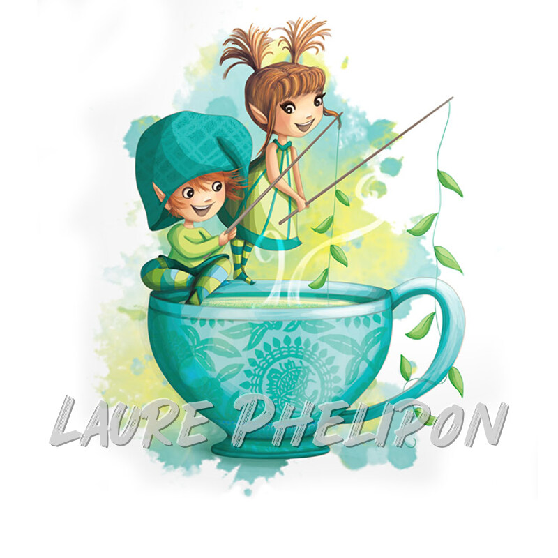 Thé Garçon Fille Lutin Nature Numérique Tisane par Laure Phelipon