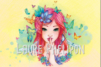 Chut - Aquarelle coloriage par Laure Phelipon