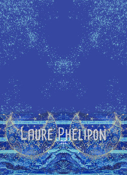 Lune féerique motif par Laure Phelipon