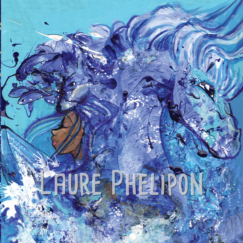 Cheval Femme Acrylique par Laure Phelipon