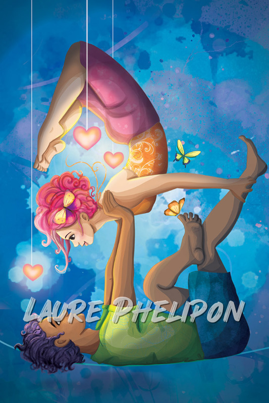 Hérisson Danse Papillon Garçon Fille Nuit par Laure Phelipon