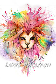 Lion par Laure Phelipon