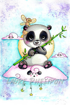 Doux dodu panda par Laure Phelipon