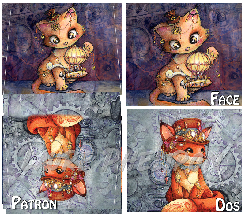 Chat Renard par Laure Phelipon