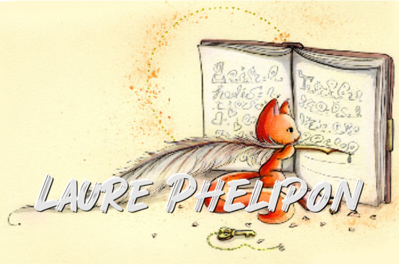 Aquarelle Ecriture Ecureuil inktober Journal par Laure Phelipon