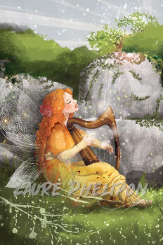 Harpe féérique par Laure Phelipon