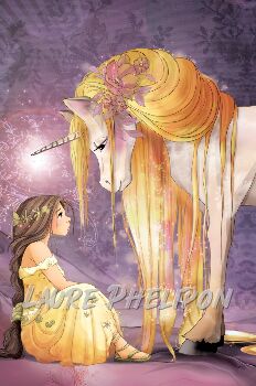 Licorne réconfortante par Laure Phelipon