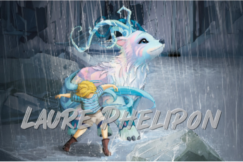 Garçon Numérique Pluie par Laure Phelipon