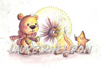 Étoile de mer - Inktober 2025 - 07 par Laure Phelipon