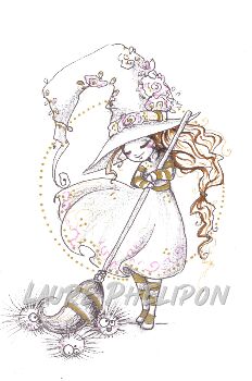 Balayer - Inktober 2025 - 10 par Laure Phelipon