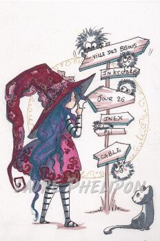 Inexplicable - Inktober 2025 - 26 par Laure Phelipon