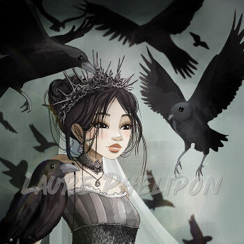 Dame corbeau par Laure Phelipon
